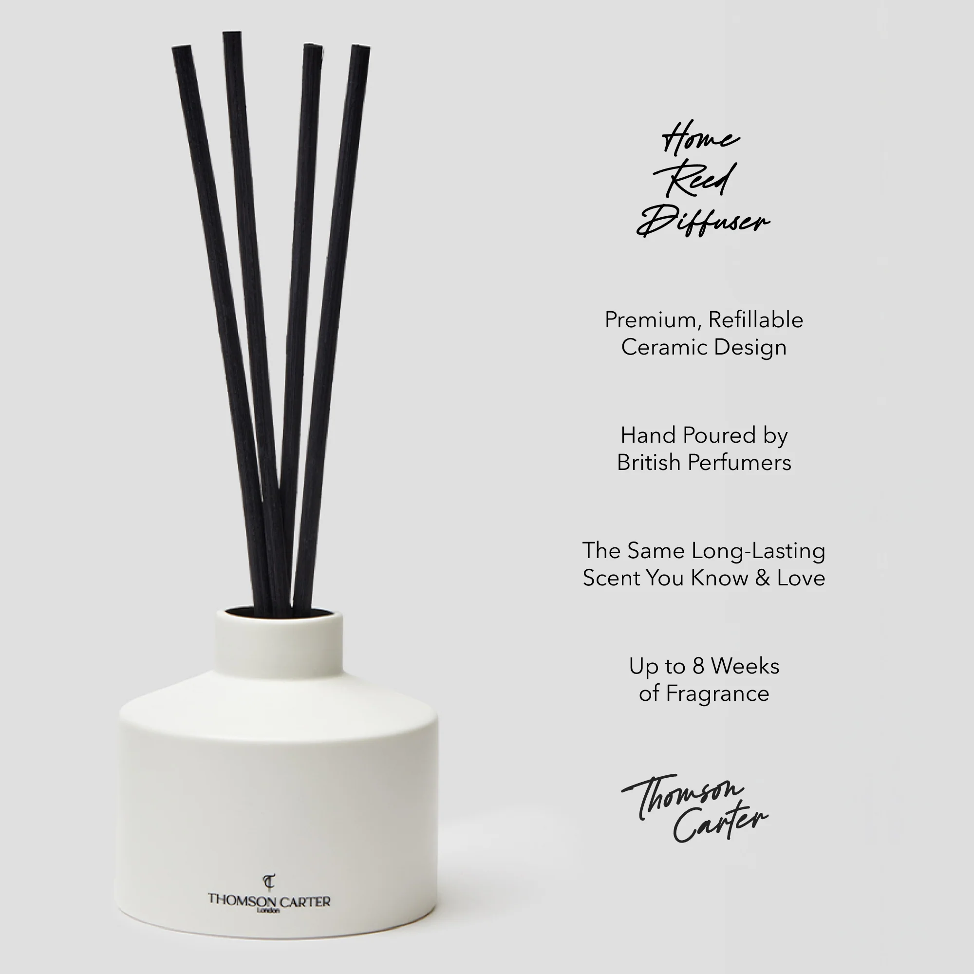 Smoke & Mirrors | Ceramic Reed Diffuser - Image 3
